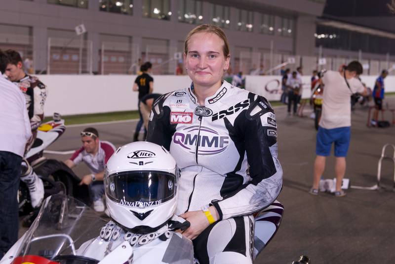 Nina Prinz será wildcard Moto2 en Alemania con el QMMF