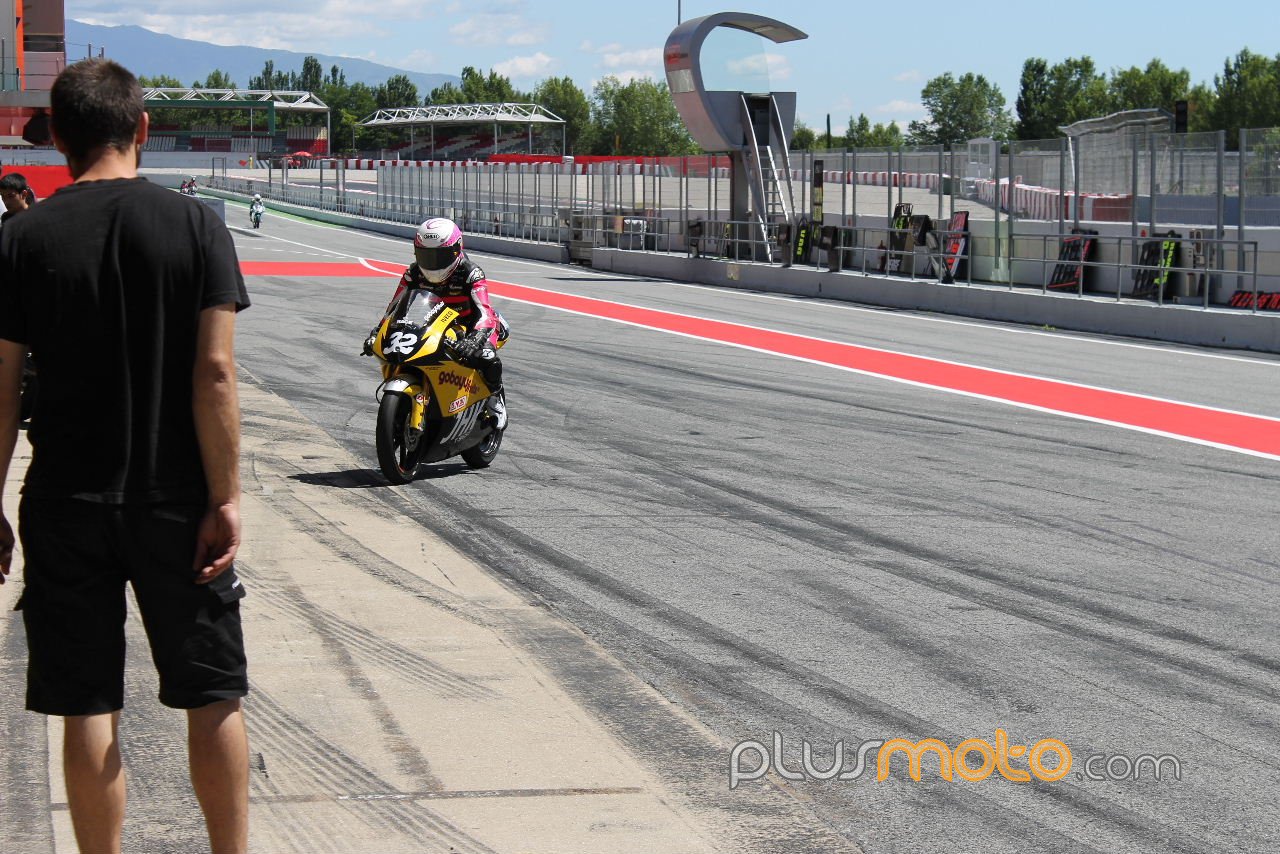 Ana carrasco cev moto3 test catalunya