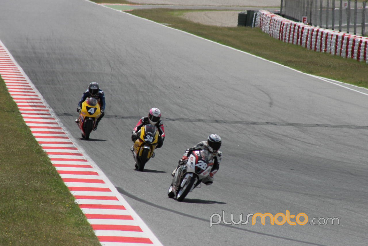Rodriguez, Carrasco y Gabriel Ramos moto3 cev catalunya test