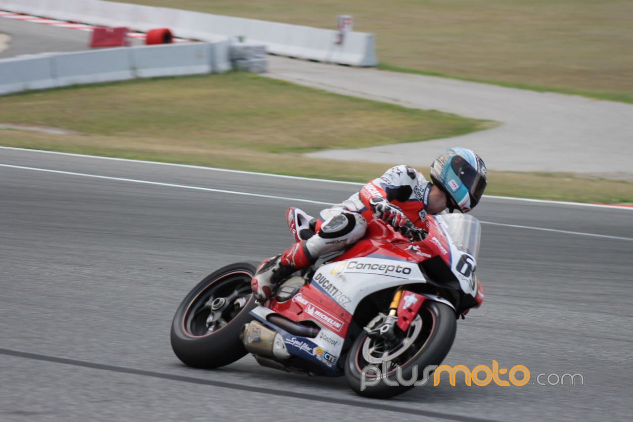 Quique Ferrer CEV Ducati test catalunya
