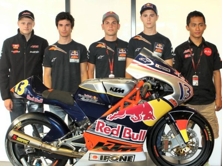 La nueva KTM para la Red Bull MotoGP Rookies 2013
