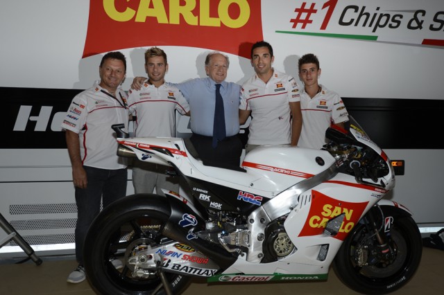 El San Carlo Honda Gresini vuelve al blanco en MotoGP