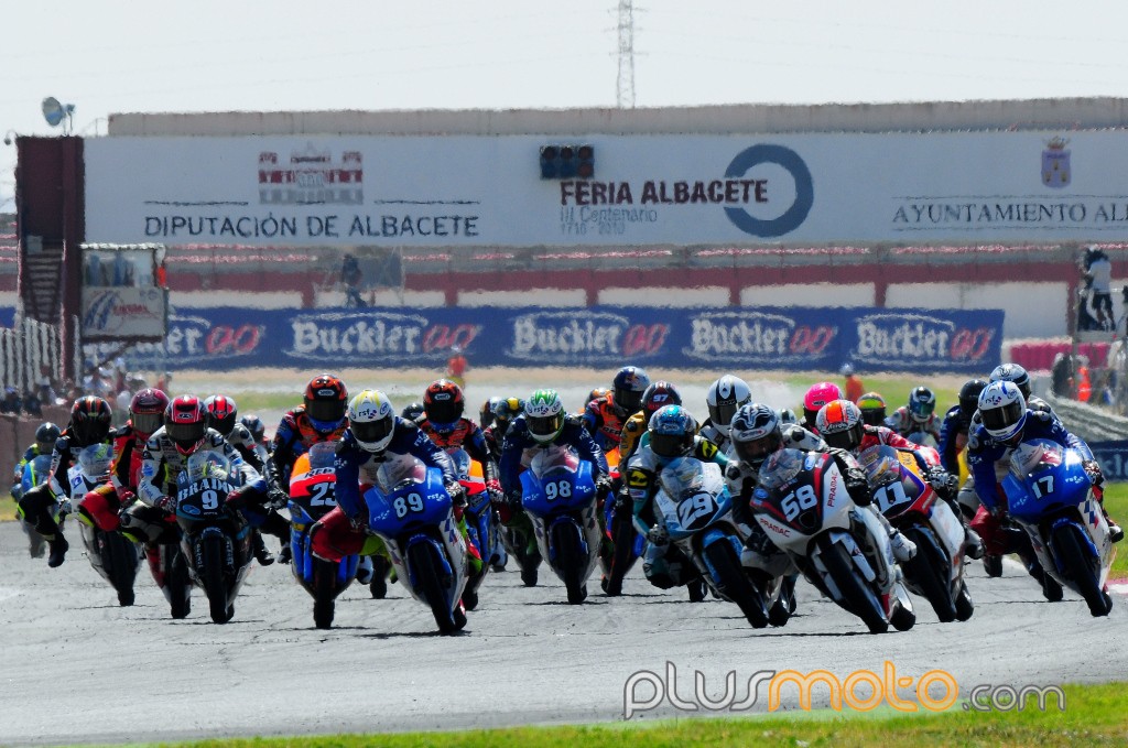 En Moto3 gana Guevara y Márquez se lleva el campeonato en el CEV de Albacete