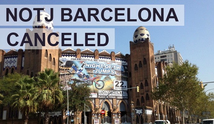 El Night of the Jumps de Barcelona cancelado