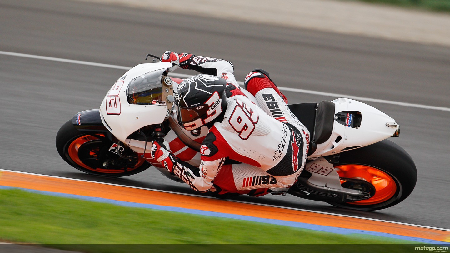 Día 2 de test MotoGP en Cheste, con el debut de Márquez