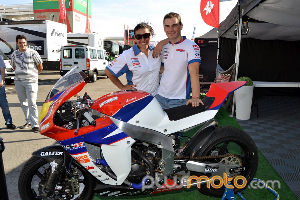 Román Ramos participará en el GP Valencia Moto2