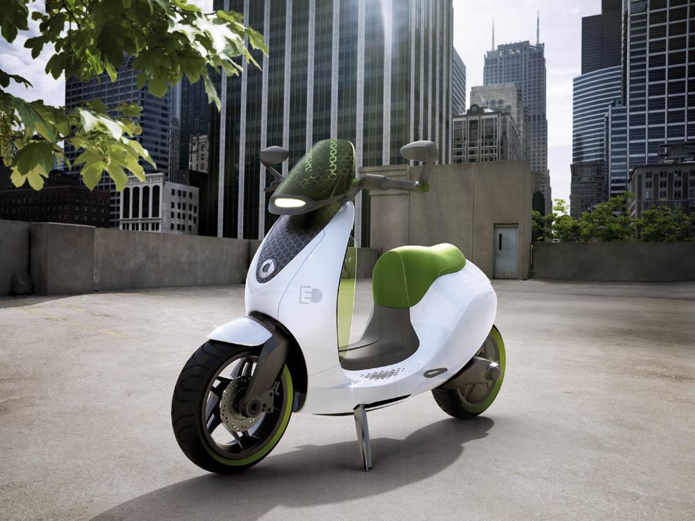 Smart y Vectrix sacarán su scooter eléctrica en 2014