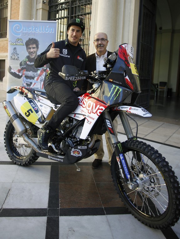 Joan Barreda a por la victoria en el Dakar 2013