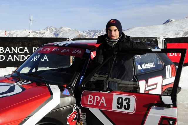 Marc Márquez causa sensación en la GSeries BPA de Andorra