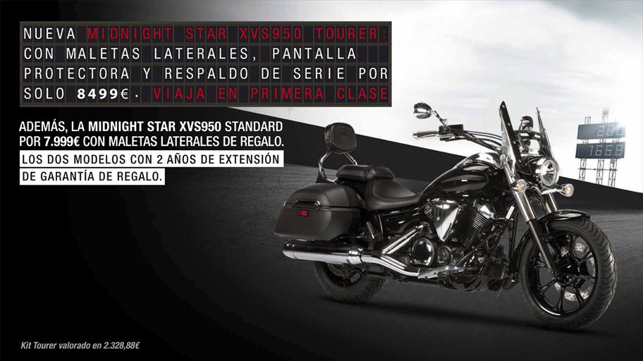 Promoción en la Yamaha Midnight Star XVS950A