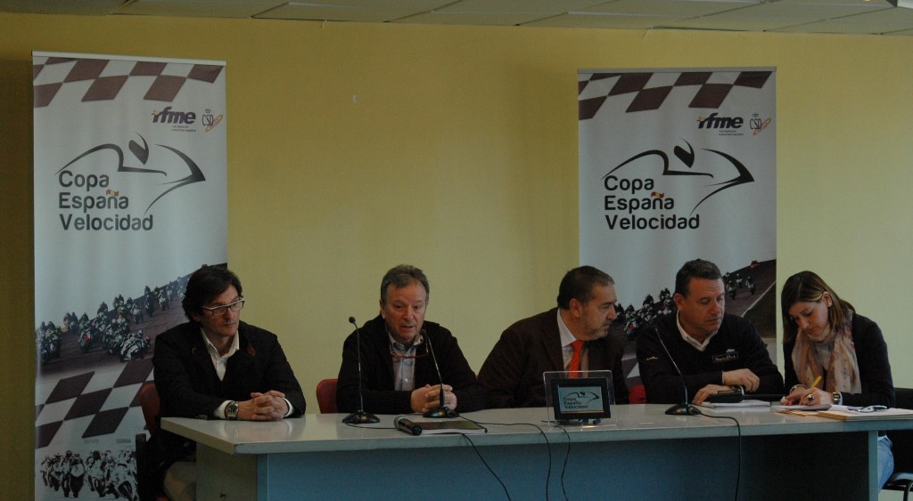 Presentación de la Copa de España de Velocidad 2013