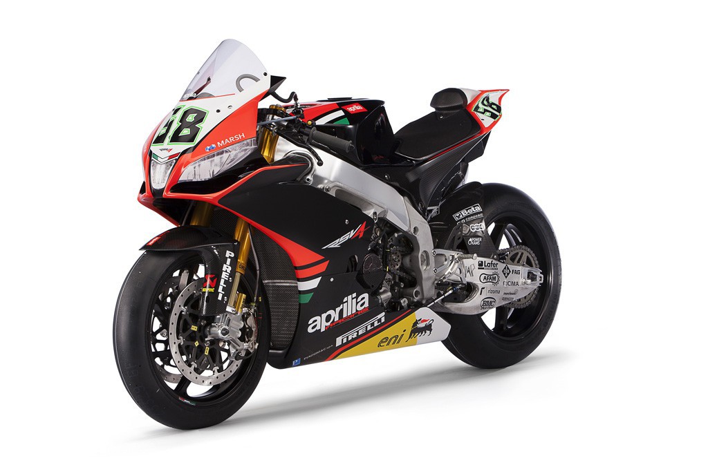 Presentación del Aprilia Racing SBK con Laverty y Guintoli