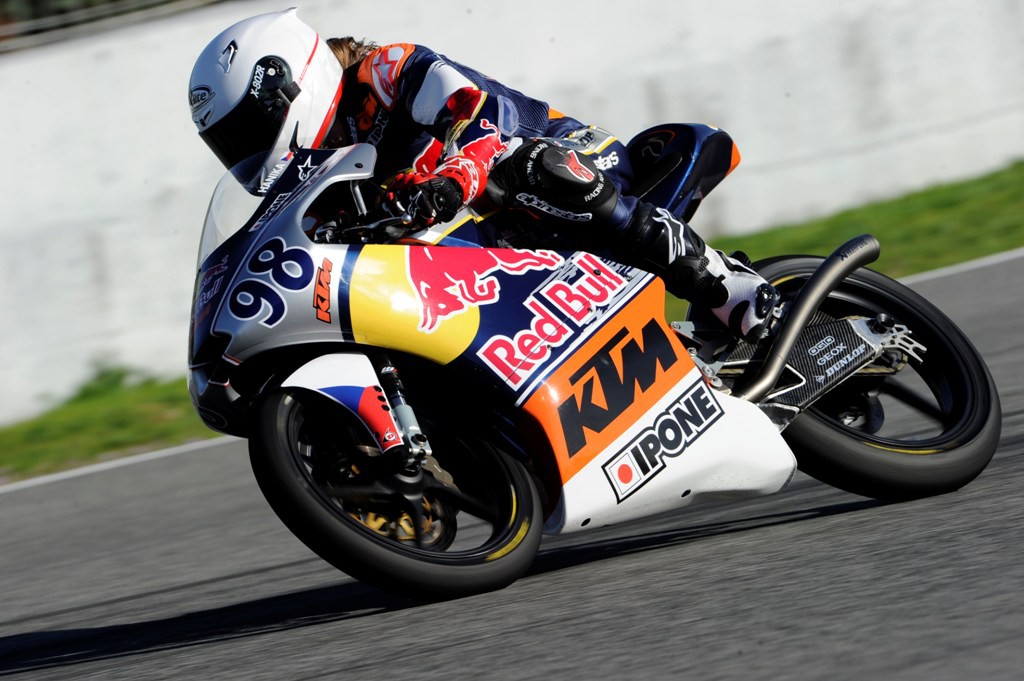 Hanika el mejor del test Red Bull MotoGP Rookies Cup en Jerez