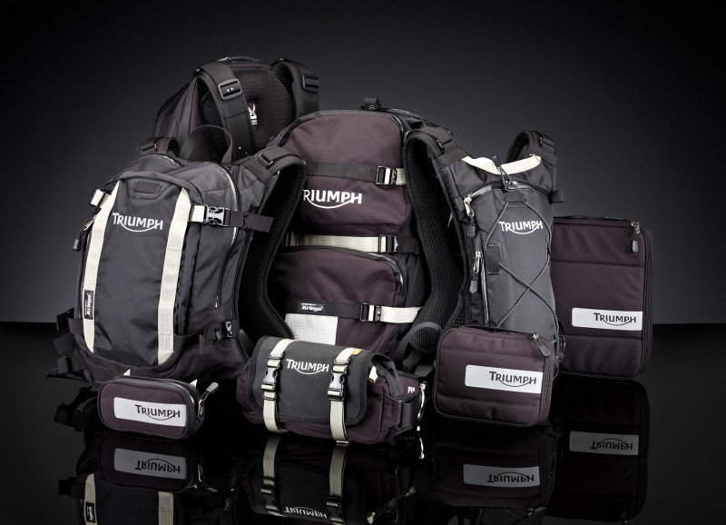 Nueva colección de mochilas Triumph en colaboración con Kriega