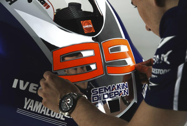 Presentación de Yamaha MotoGP con Lorenzo y Rossi en Jerez