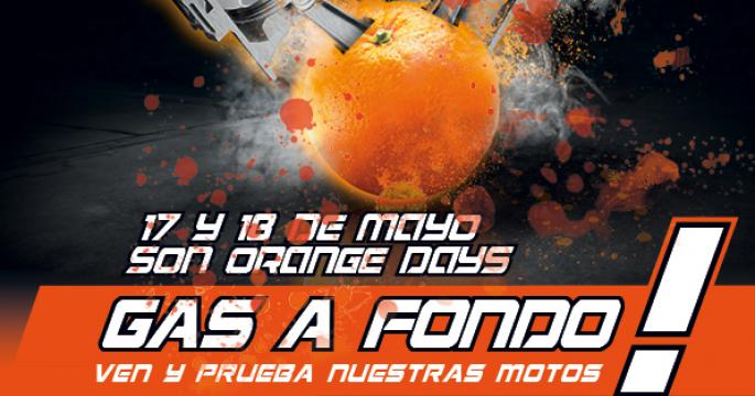 Llegan los Orange Days de KTM en mayo