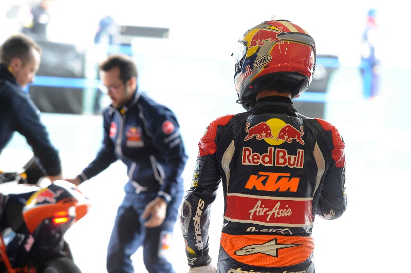 Espargaró y Salom los más rápidos del test Moto2 y Moto3 en Jerez