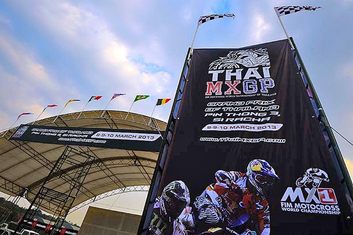 Segunda prueba del Mundial MX en Tailandia