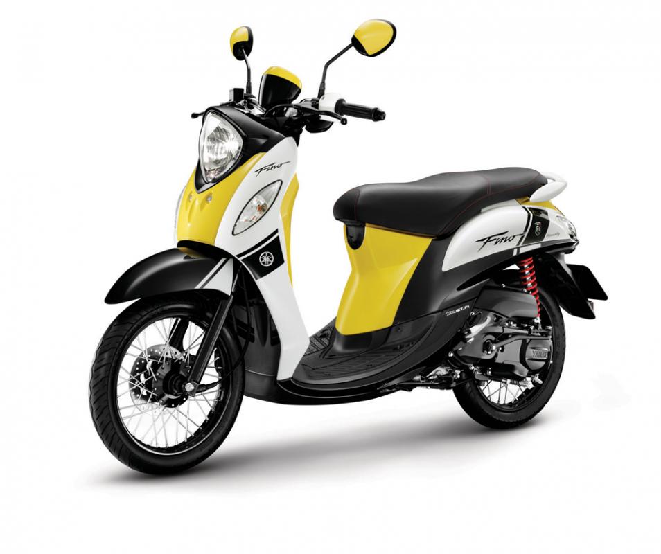 Yamaha presenta su remodelación del scooter Fino