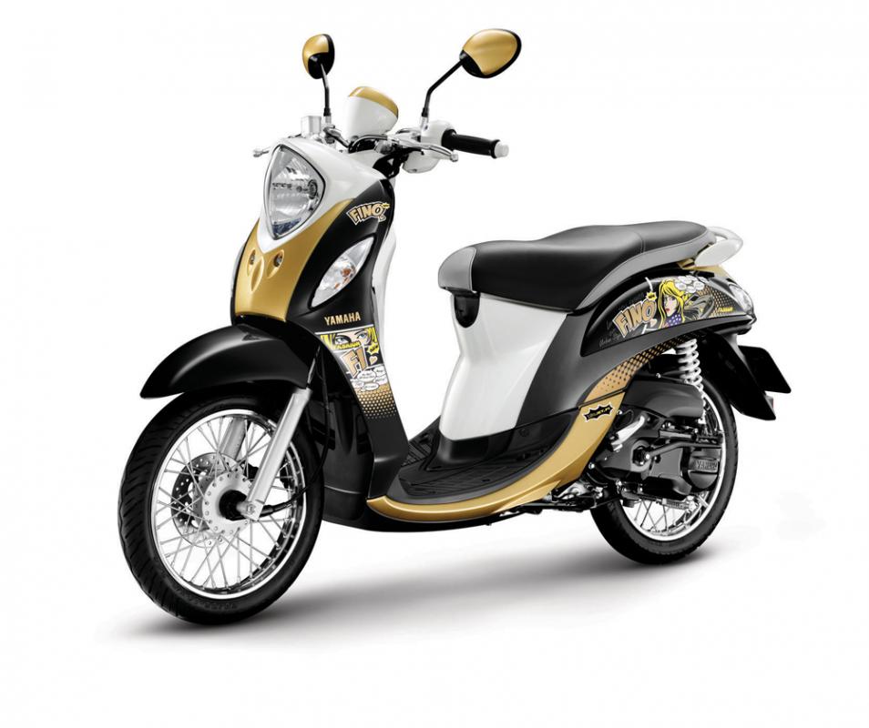 Yamaha presenta su remodelación del scooter Fino