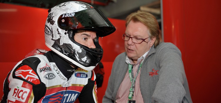 Checa y Badovini de test SBK en el Circuito de Jerez