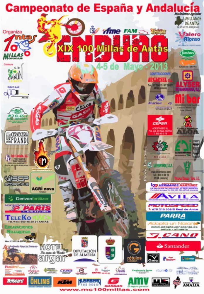 El Campeonato nacional de Enduro llega a Antas