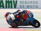 María Herrera hace historia y gana la carrera de Moto3 CEV en Motorland Aragón