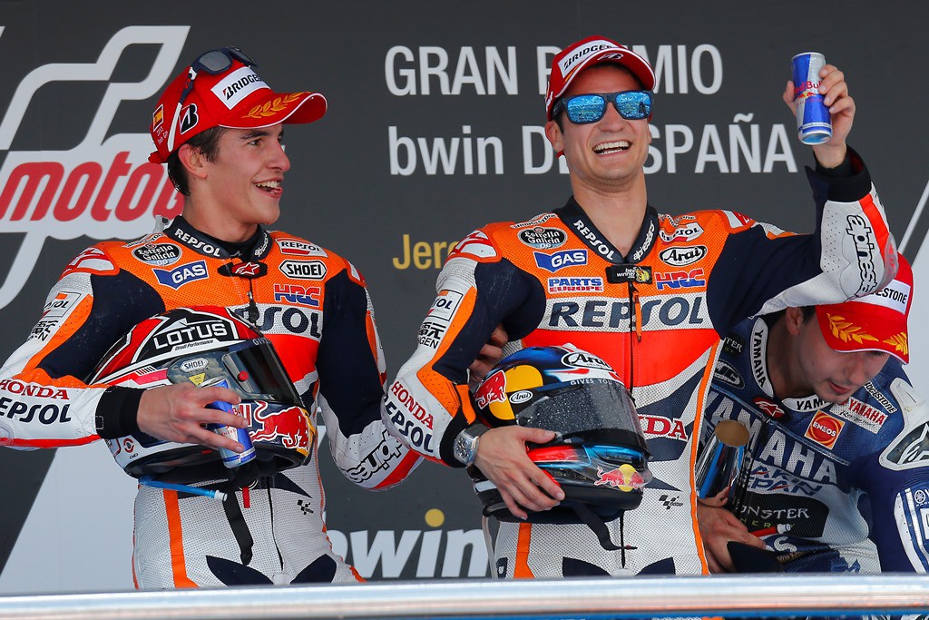 Los Márquez, Pedrosa y Rins con muchas ganas de Le Mans