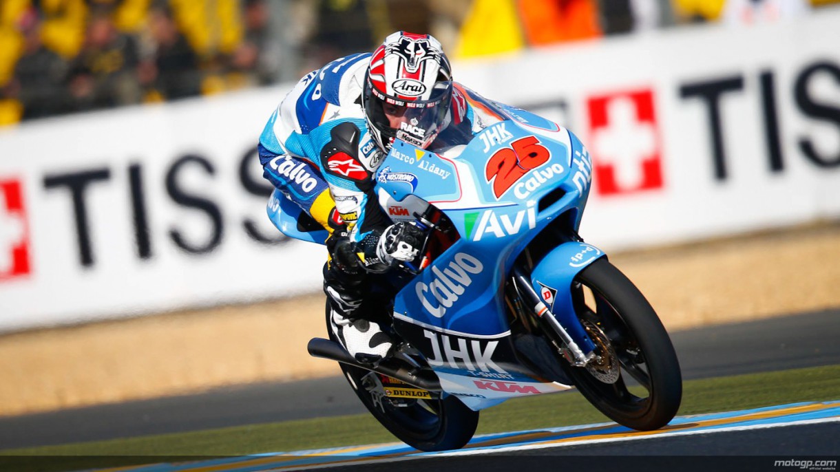 Maverick Viñales marca su primera pole de Moto3 2013 en Le Mans