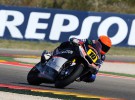 Jesko Raffin brilla y gana la carrera 2 de Moto2 CEV en Motorland Aragón