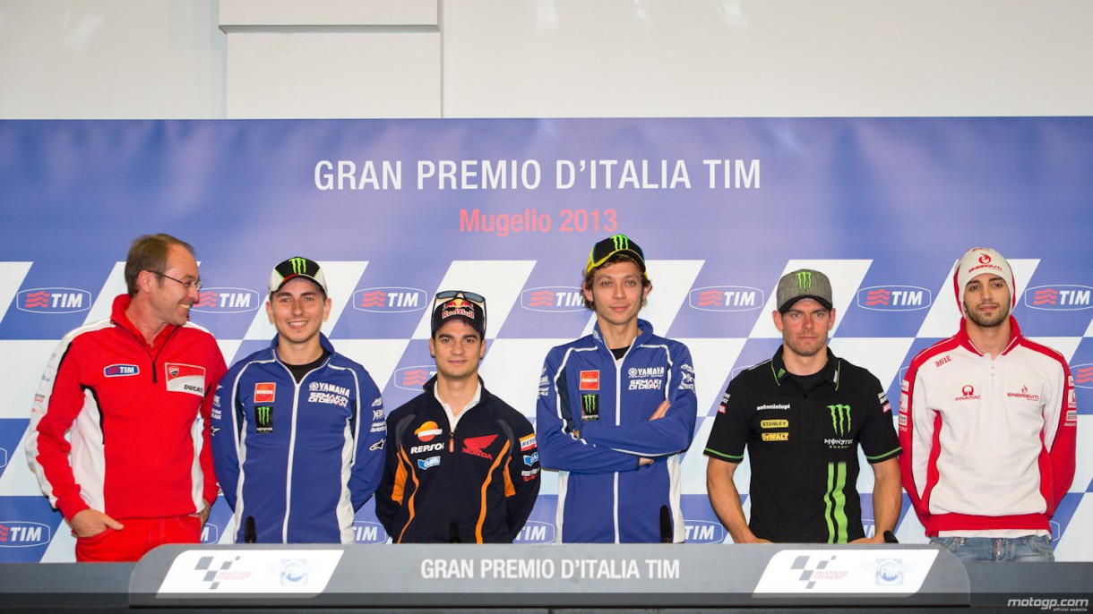 Rossi, Pedrosa, Lorenzo, Iannone y Crutchlow protagonistas en Mugello