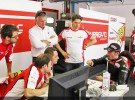 Max Biaggi se estrena en el test MotoGP Ducati en Mugello