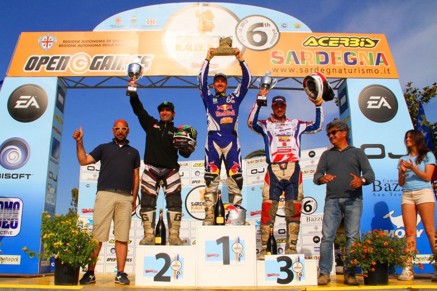 Marc Coma gana el Rally de Cerdeña 2013 y Pedrero es 3º