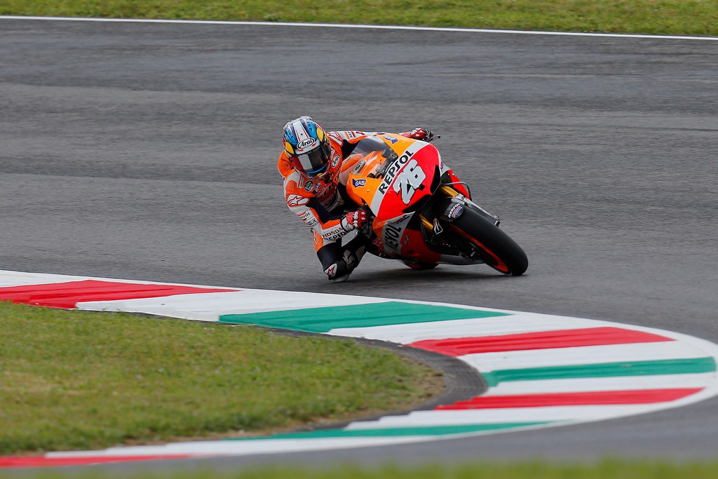 Dani Pedrosa es el poleman de MotoGP en Mugello con Lorenzo 2º