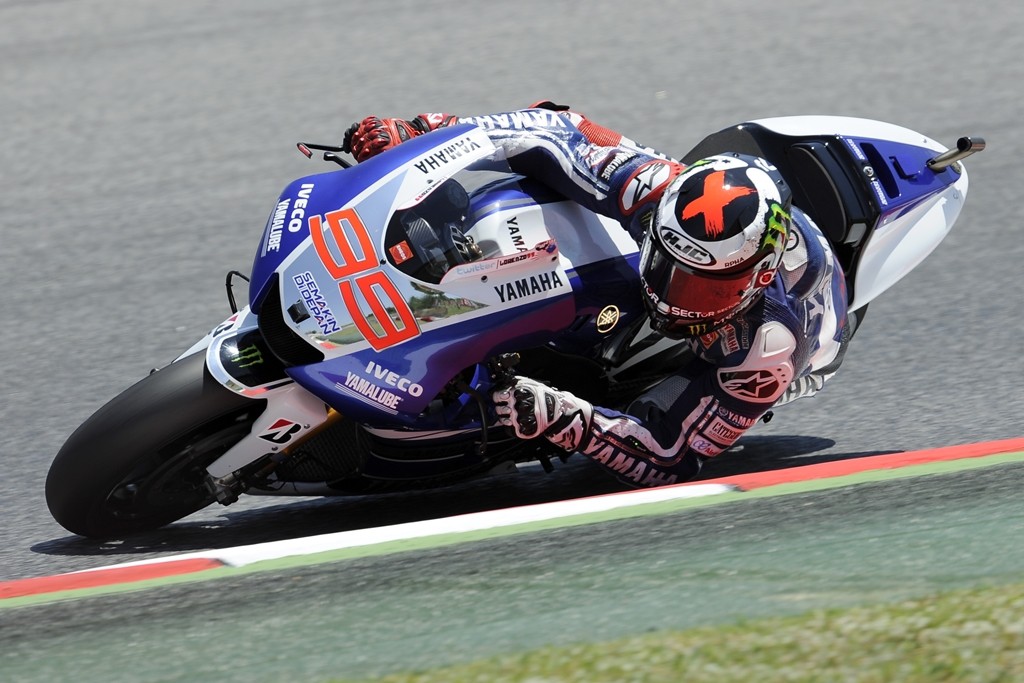 Jorge Lorenzo el mejor del test MotoGP en Catalunya, con la Suzuki en pista