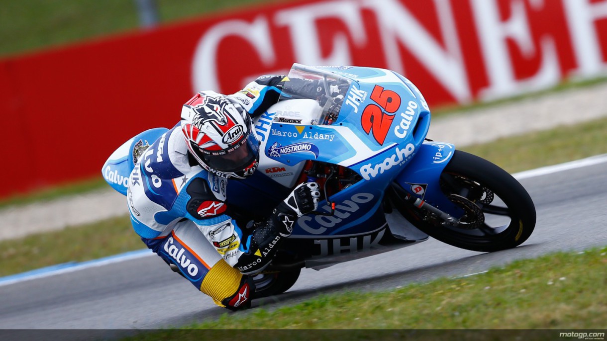 Viñales, Lorenzo y Espargaró dominan la FP1 de MotoGP en Assen