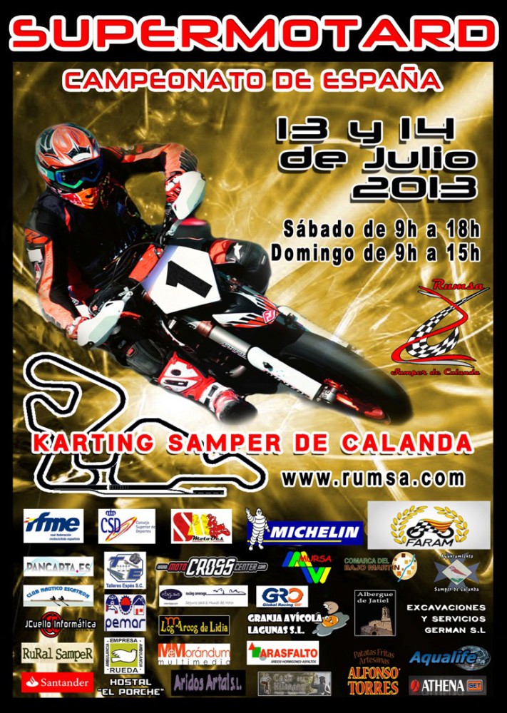 El CesMotard 2013 llega al circuito de Samper de Calanda