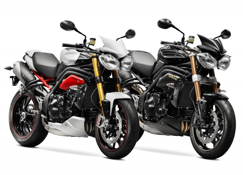 Nuevos colores para las Triumph Speed Triple 1050 y R