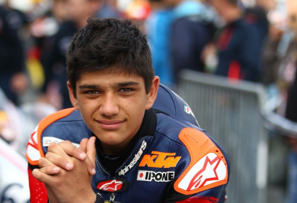 Martín brilla en la Rookies Cup de Alemania, con Manzi 2º y Deroue 3º