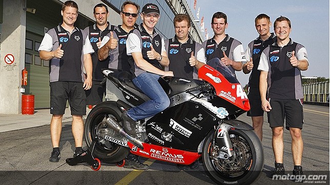 El equipo Remus Racing preparado para debutar en MotoGP Brno