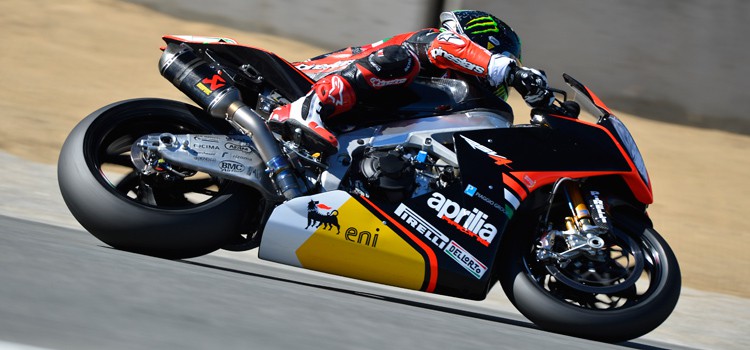 Laverty gana una carrera SBK de infarto en Laguna Seca, Elías 7º y Salom 9º