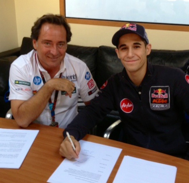 Luis Salom y Maverick Viñales pilotos de Pons Moto2 para 2014 y 2015