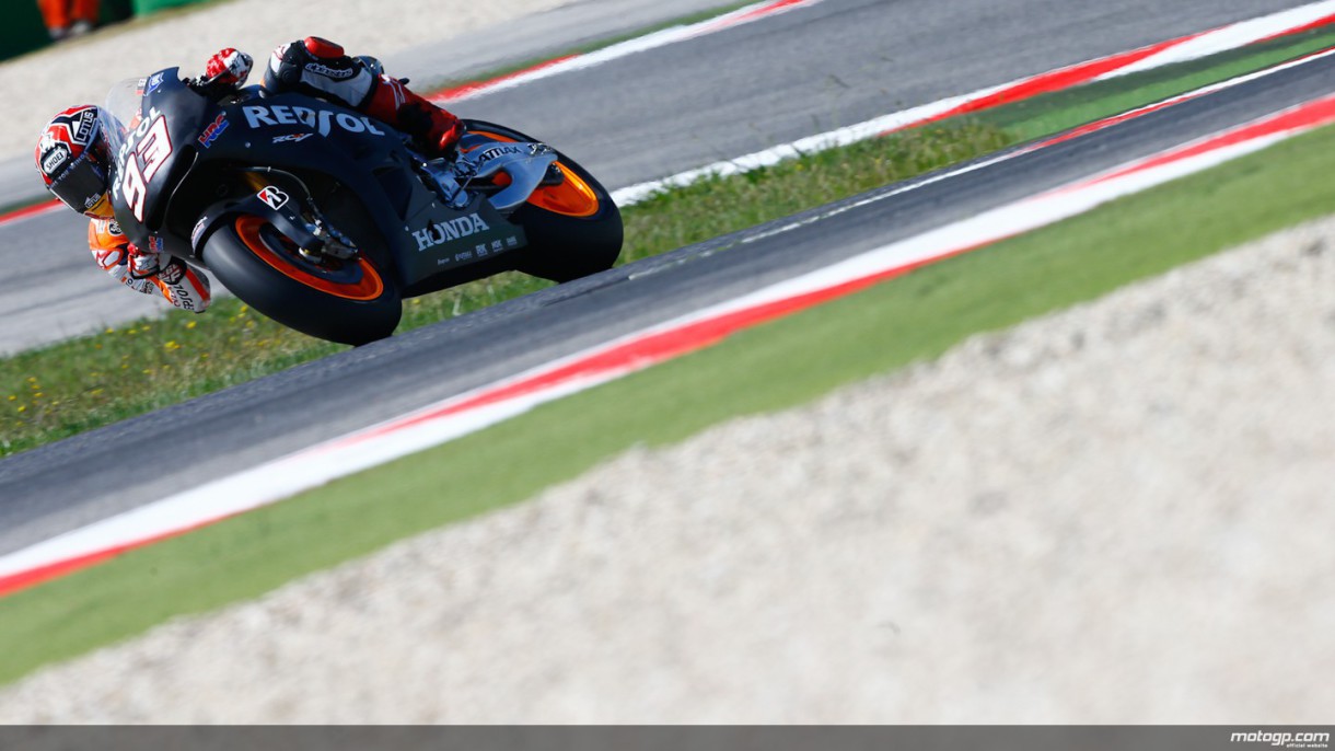 Marc Márquez es el más rápido del test MotoGP en Misano