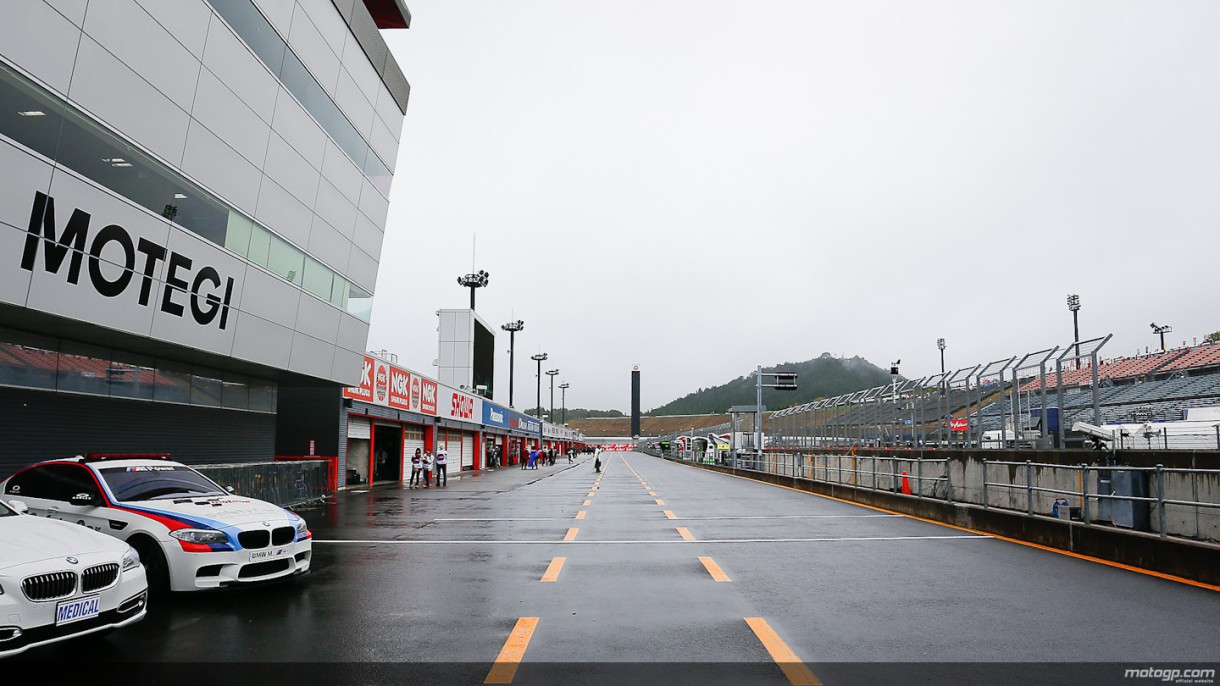 Canceladas las sesiones FP1 y FP2 de MotoGP en Japón por la niebla