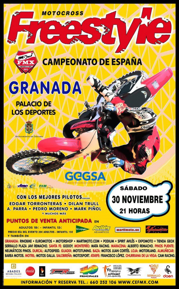 El Nacional de Freestyle se decide el sábado en Granada