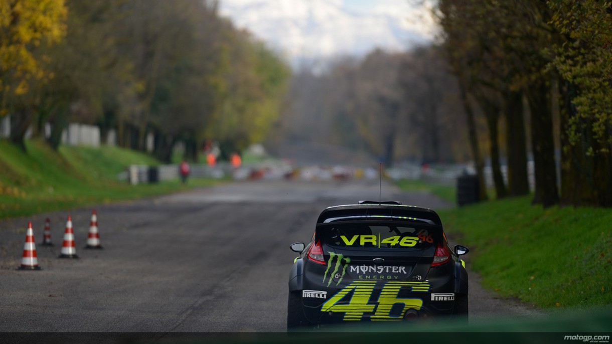 Valentino Rossi termina 2º el Monza Rally Show 2013
