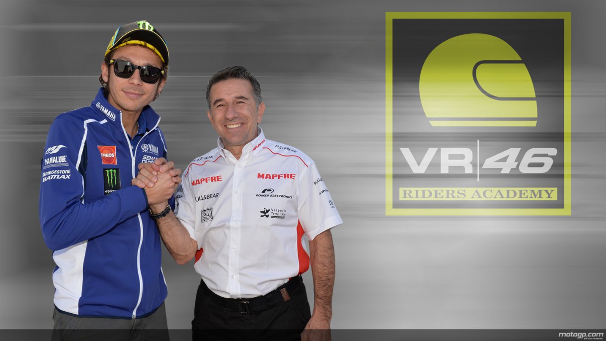 Rossi y Aspar unidos para la promoción de nuevas generaciones