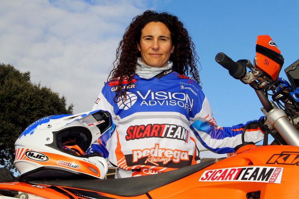 Rosa Romero a por el reto del Rally Dakar 2014
