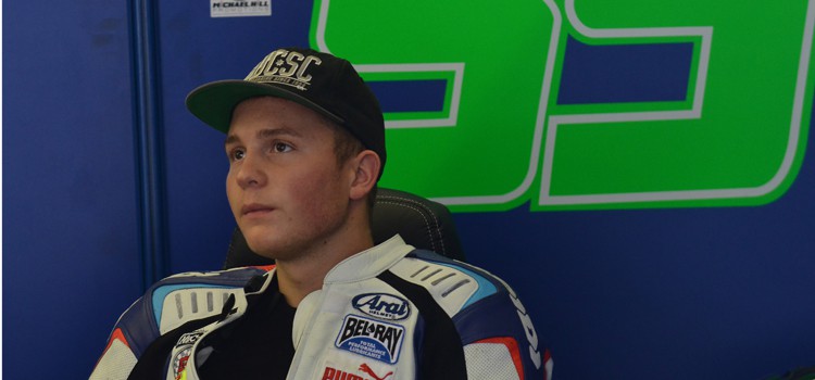 Alex Schacht con el EAB Ten Kate Junior para Superstock 600