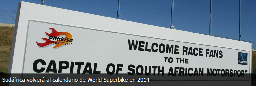 Sudáfrica vuelve con muchas ganas a las SBK 2014